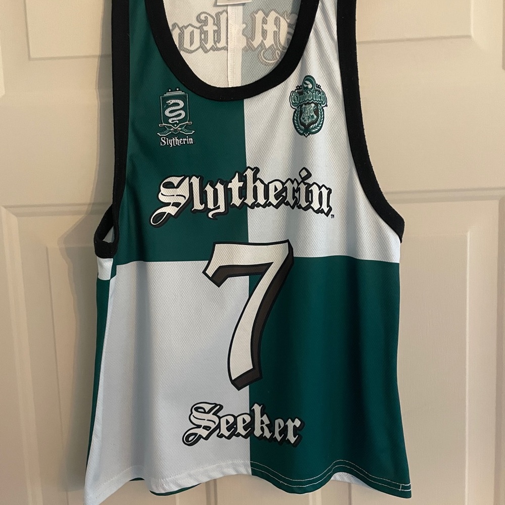 Harry Potter Slytherin/Malfoy Tank Top. Size S
